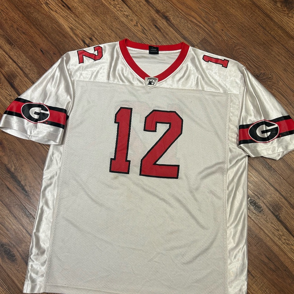 Georgia Bulldogs Vintage Starter College Football Jersey